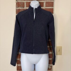 SEAMLESS JACKET - Training jacket - deep navy sparkle